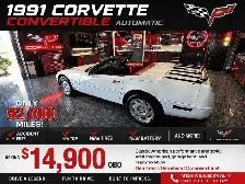1991 Corvette Convertible with only 92000 miles