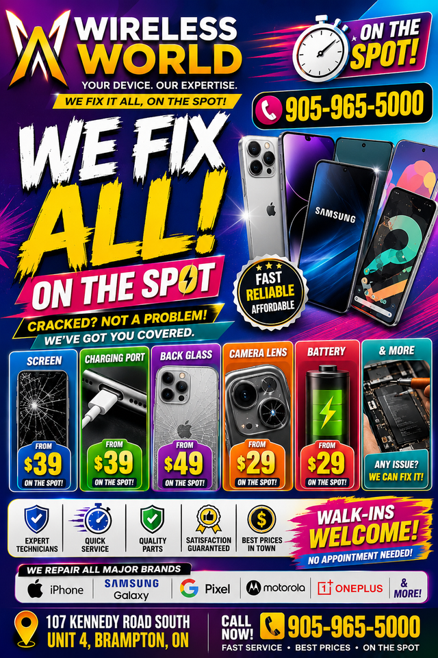 SAMSUNG/ IPHONE/ LG/ GOOGLE/ HUWAEIPHONE AND TABLE FIX ON THE S