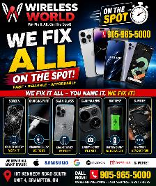 SAMSUNG/ IPHONE/ LG/ GOOGLE/ HUWAEIPHONE AND TABLE FIX ON THE