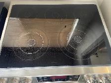 Cuisinière stainless encastrable vitrocéramique convection LG - Photo 2