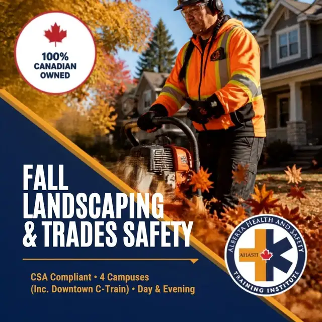 Fall Landscaping Safety: OHS First Aid & CPR