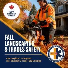 Fall Landscaping Safety: OHS First Aid & CPR
