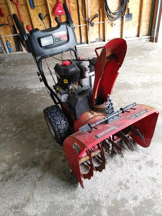 Old But Still Great Sears Craftsman Snow Blower For Sale