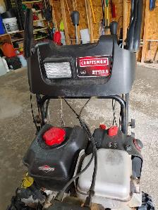 Old But Still Great Sears Craftsman Snow Blower For Sale - Photo 2