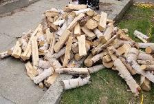 Birch and Spruce Firewood by the pickup load