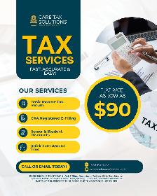 FLAT RATE PERSONAL INCOME TAXES - UNLIMITED T-SLIPS!