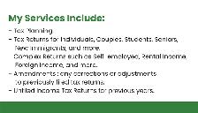Service de l'impôt / Personal Income Tax Service - Photo 2