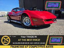 1982 Chevrolet Corvette CROSSFIRE INJECTION / T-TOP / ONLY 25 00