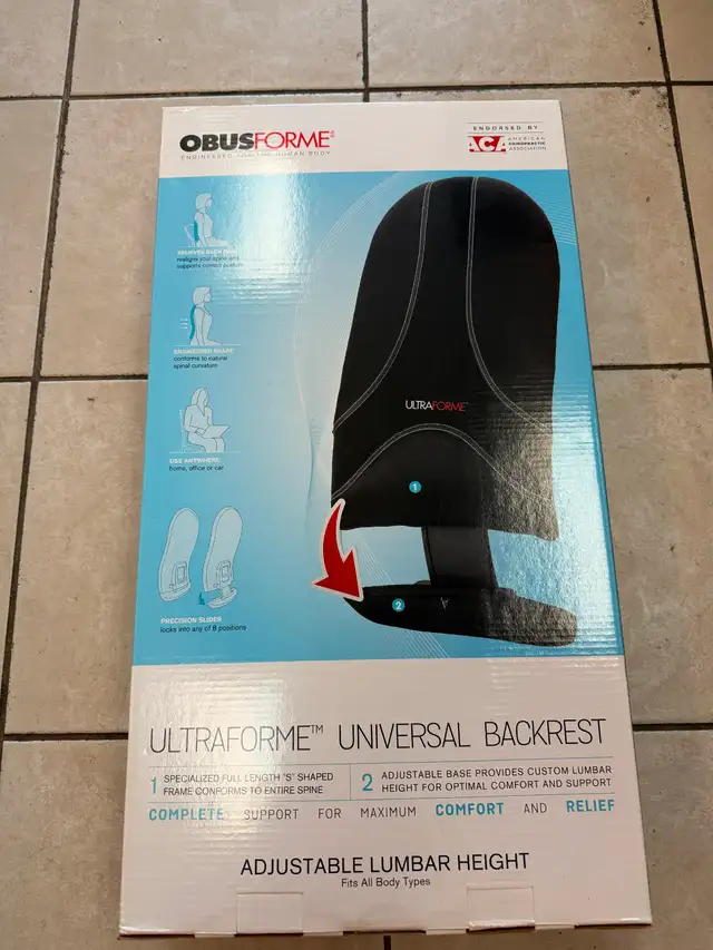 ObusForme UltraForme Universal Back Rest