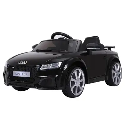 AUDI TT RS CHILD, BABY, KIDS RIDE ON 12V BLACK CAR W REMOTE SALE