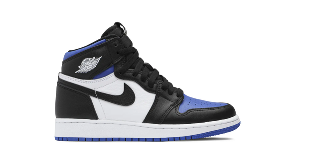 Jordan 1 Retro High Royal Toe (GS) Size 4.5Y/5Y/7Y