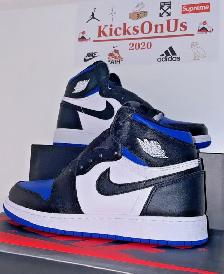 Jordan 1 Retro High Royal Toe (GS) Size 4.5Y/5Y/7Y - Photo 7