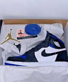 Jordan 1 Retro High Royal Toe (GS) Size 4.5Y/5Y/7Y - Photo 8