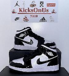 Jordan 1 Mid SE All-Star Carbon Fiber (DD2192-001) Size 4Y - Photo 3