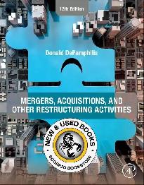 Mergers, Acquisitions, and Other Restructuring 12E 9780443161063