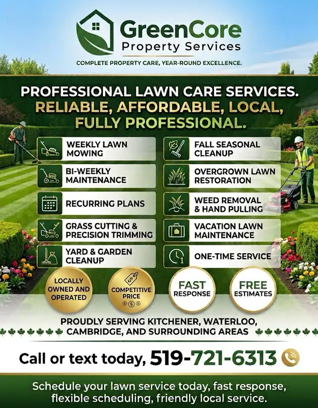 Grass cutting services