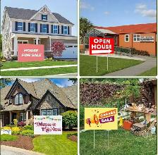 Ten 18'×24' double Sided Yard Signs - Photo 2
