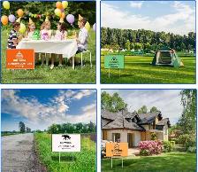 Ten 18'×24' double Sided Yard Signs - Photo 3