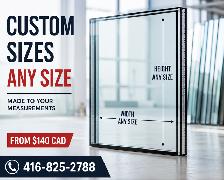 Custom Size Glass for PVC Windows