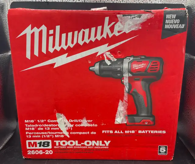 MILWAUKEE M18 1/2" DRILL 2606-20