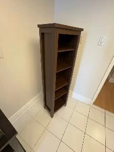 Free delivery used Dark Wood Bookshelf - Photo 3