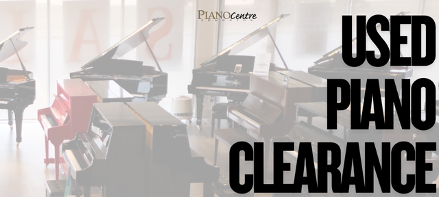 Used Piano Clearance - Extended until this Saturday Sept 5th!