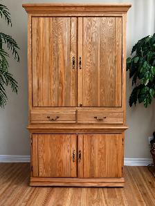 TV Stand and Media Console in Solid Birch Wood