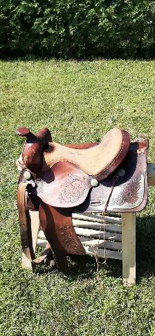 SELLE WESTERN AVEC ÉQUIPEMENT COMPLET. - Photo 5