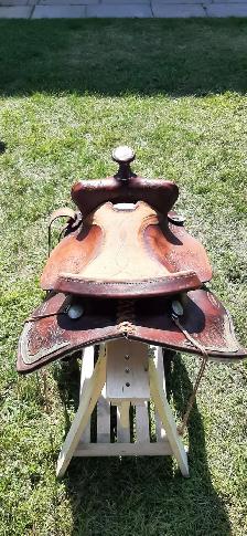 SELLE WESTERN AVEC ÉQUIPEMENT COMPLET. - Photo 8