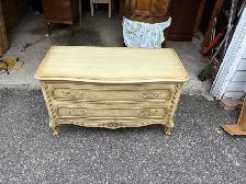 Free delivery used Vintage french provincial Chest of Drawers