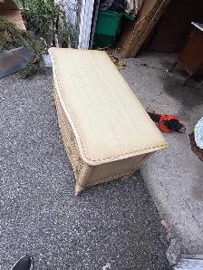 Free delivery used Vintage french provincial Chest of Drawers - Photo 3