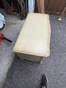 Free delivery used Vintage french provincial Chest of Drawers - Photo 4