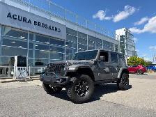2021 Jeep Wrangler 4xe Unlimited Rubicon Cuir noir Navi Carplay