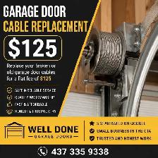 repair cable for garage door