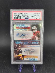 Freiermuth/Moore 2021 Panini contenders Round 2 PSA Graded 8