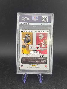 Freiermuth/Moore 2021 Panini contenders Round 2 PSA Graded 8 - Photo 4