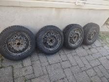 175-65R14x4 jantes Mazda2 2011. Bolt pattern 4x100. - Photo 2