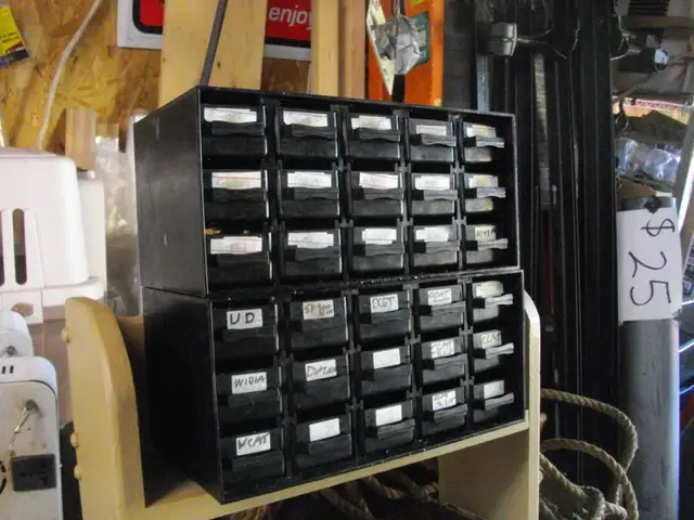 30 drawer storage box