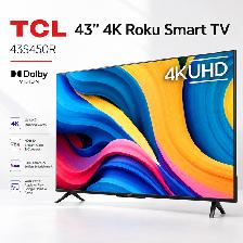 TCL 43' 4K Roku Smart TV 43S450R Dolby Vision