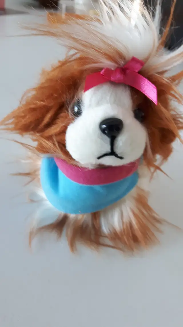 BEAU BÉBÉ CHIEN NEUF ULTRA-DOUX 4'HAU DE BATTAT À NEW-YORK $5.00
