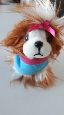BEAU BÉBÉ CHIEN NEUF ULTRA-DOUX 4'HAU DE BATTAT À NEW-YORK $5.00