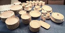 Set vaisselle cmplet-Fine Porcelaine Japonaise DIANE - Photo 6
