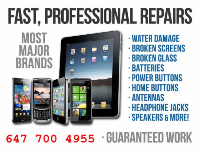 Phone iPad Repair on the Spot Repair Screen Replacement Batt