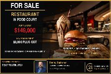 For Sale - Restaurant In Food Court