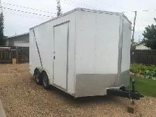 15' V-Shaped Enclosed Tandem Trailer - Photo 2