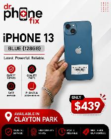 iPhone 13 128GB Unlocked – $439 (1 year Warranty)