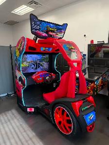 Cruisn Blast Sit Down Driving Cabinet Floor Model Sale - Photo 2