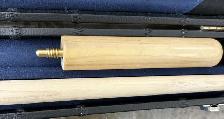 Woods Co. Billiards Zebra Wood Snooker Cue with x2 Extensions - Photo 5