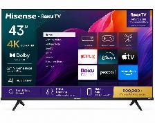 Hisense 43' 4K Roku Smart TV 43R63N Dolby Vision