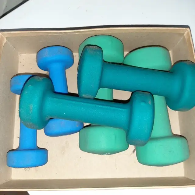 6 Exercise Weights in 3 Sizes – All for $20.00